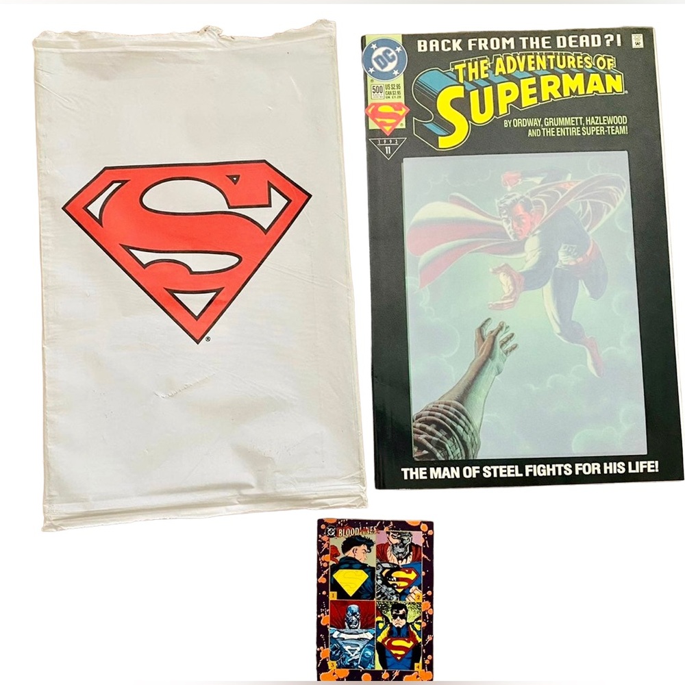 The Adventures of Superman Back From The Dead- #500 1993 DC COMICS